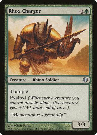 Rhox Charger [Shards of Alara] - Destination Retro