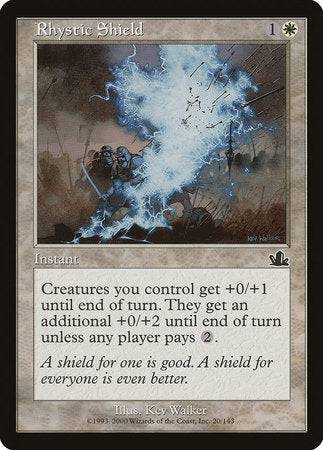 Rhystic Shield [Prophecy] - Destination Retro