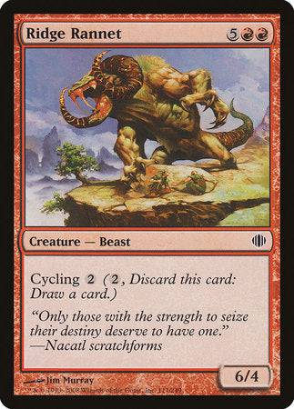 Ridge Rannet [Shards of Alara] - Destination Retro