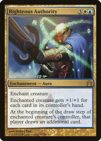 Righteous Authority [Return to Ravnica] - Destination Retro
