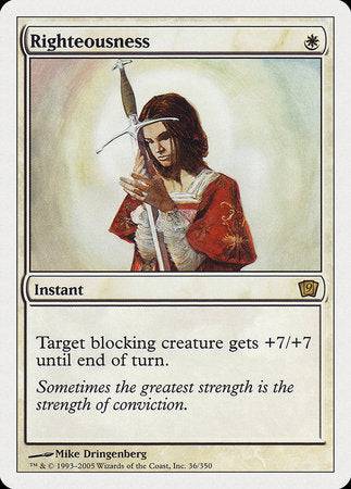 Righteousness [Ninth Edition] - Destination Retro