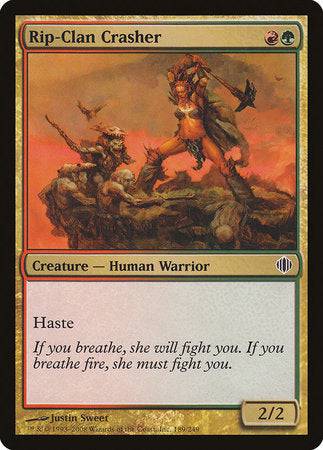 Rip-Clan Crasher [Shards of Alara] - Destination Retro