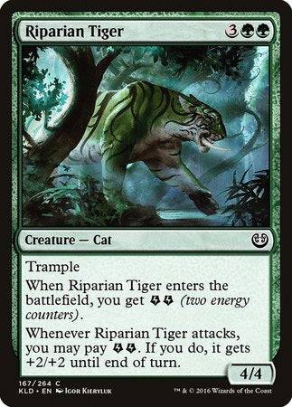 Riparian Tiger [Kaladesh] - Destination Retro