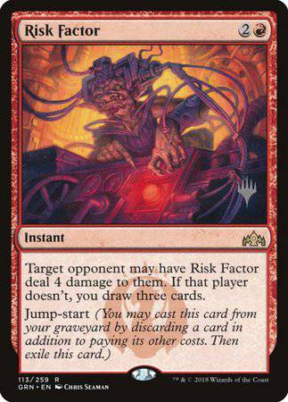 Risk Factor [Guilds of Ravnica Promos] - Destination Retro