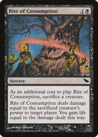 Rite of Consumption [Shadowmoor] - Destination Retro
