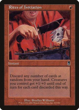 Rites of Initiation [Odyssey] - Destination Retro