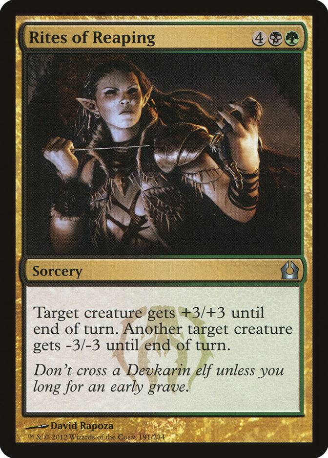 Rites of Reaping [Return to Ravnica] - Destination Retro