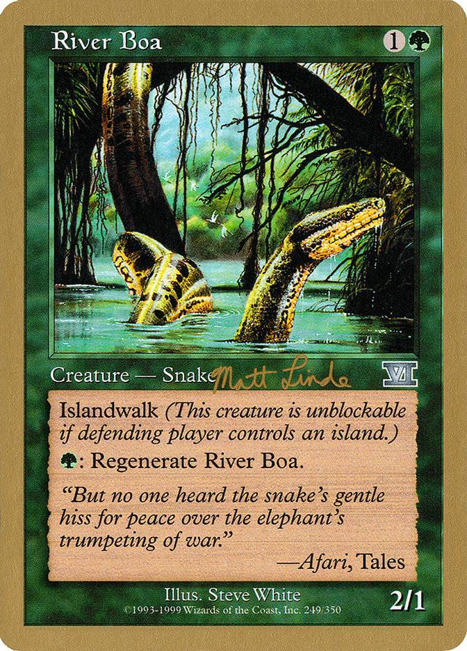 River Boa (Matt Linde) [World Championship Decks 1999] - Destination Retro