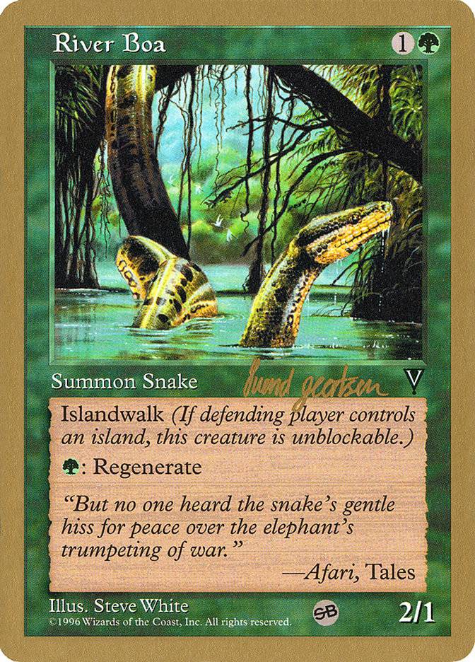 River Boa (Svend Geertsen) (SB) [World Championship Decks 1997] - Destination Retro