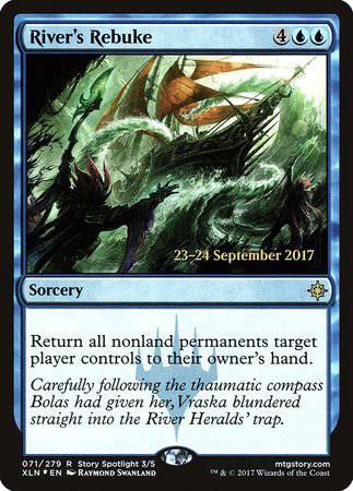 River's Rebuke [Ixalan Promos] - Destination Retro