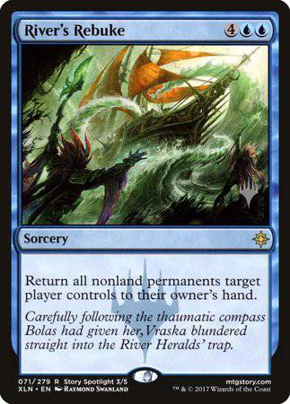 River's Rebuke [Ixalan Promos] - Destination Retro