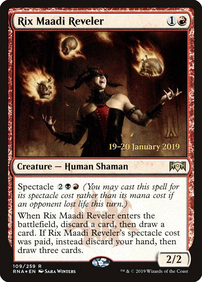 Rix Maadi Reveler [Ravnica Allegiance Prerelease Promos] - Destination Retro