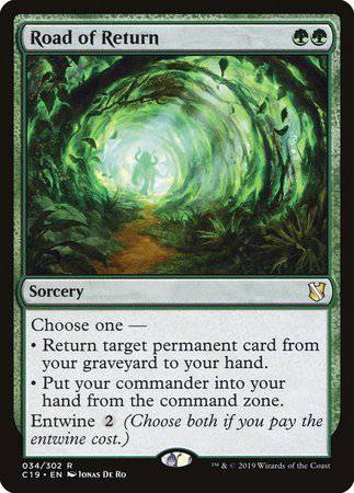 Road of Return [Commander 2019] - Destination Retro