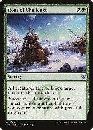 Roar of Challenge [Khans of Tarkir] - Destination Retro