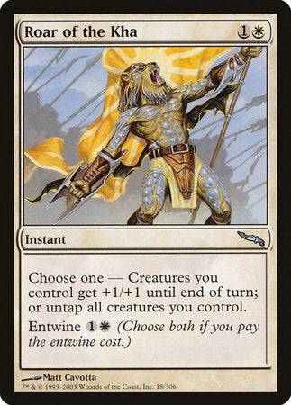 Roar of the Kha [Mirrodin] - Destination Retro
