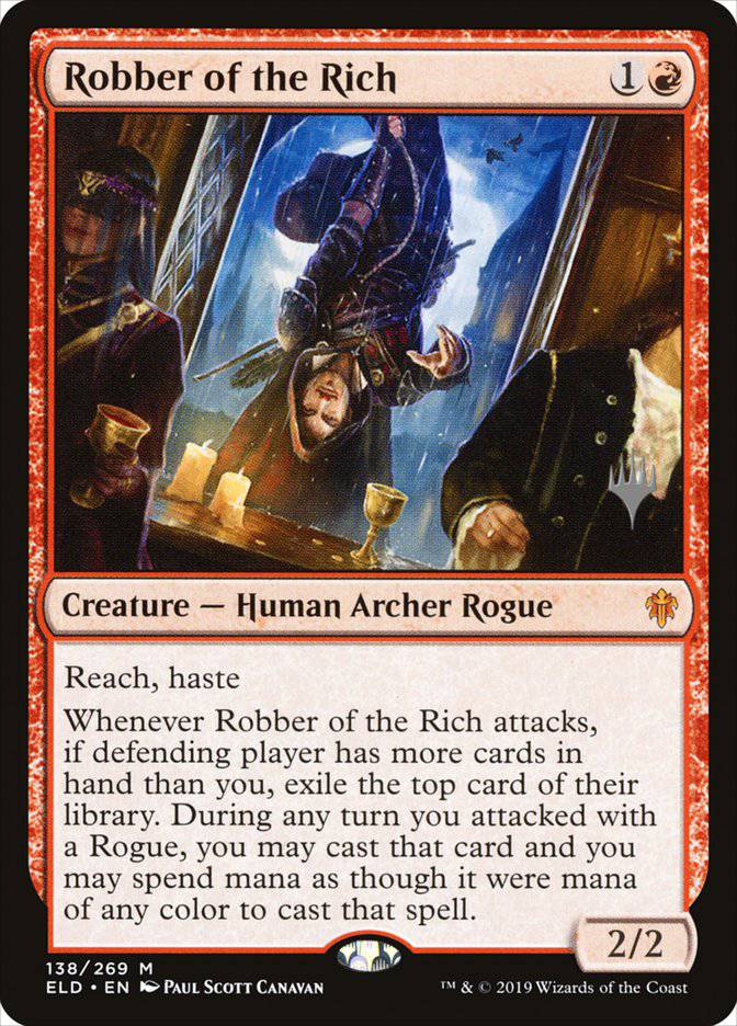 Robber of the Rich (Promo Pack) [Throne of Eldraine Promos] - Destination Retro