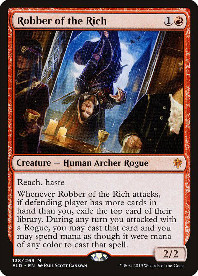 Robber of the Rich [Throne of Eldraine] - Destination Retro