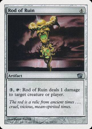 Rod of Ruin [Eighth Edition] - Destination Retro