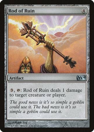 Rod of Ruin [Magic 2014] - Destination Retro