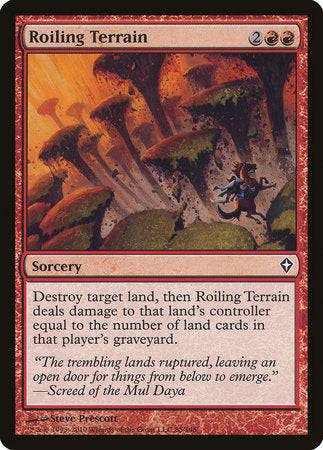 Roiling Terrain [Worldwake] - Destination Retro
