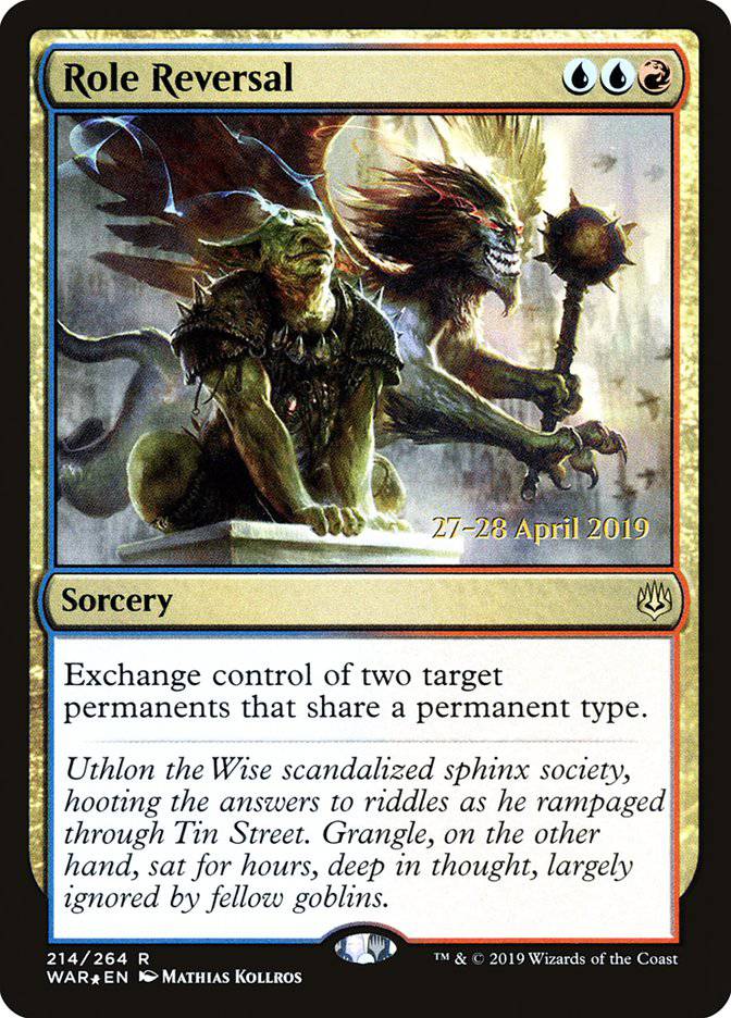 Role Reversal  [War of the Spark Prerelease Promos] - Destination Retro