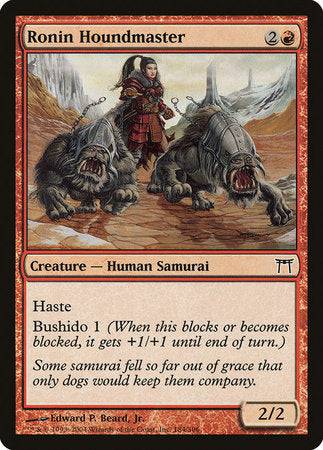 Ronin Houndmaster [Champions of Kamigawa] - Destination Retro