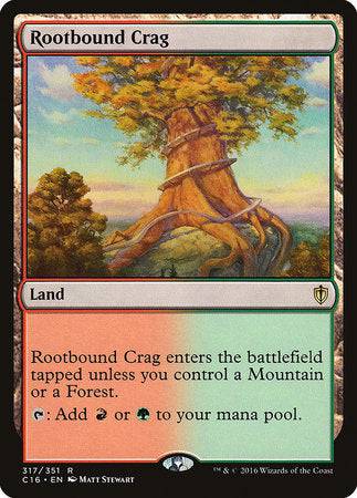 Rootbound Crag [Commander 2016] - Destination Retro
