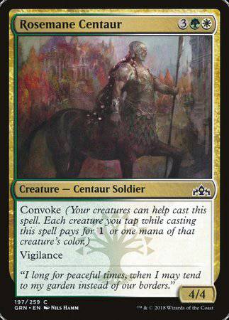 Rosemane Centaur [Guilds of Ravnica] - Destination Retro