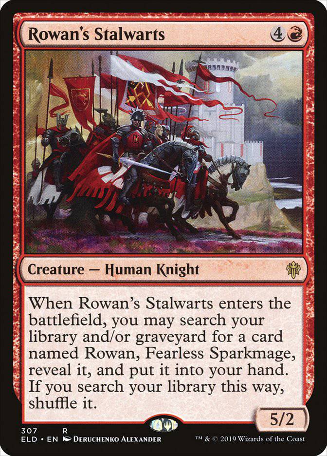 Rowan's Stalwarts [Throne of Eldraine] - Destination Retro
