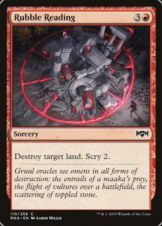 Rubble Reading [Ravnica Allegiance] - Destination Retro