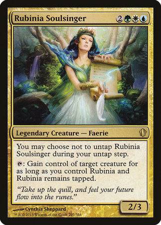 Rubinia Soulsinger [Commander 2013] - Destination Retro