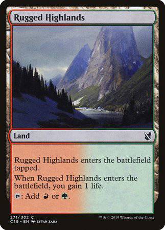 Rugged Highlands [Commander 2019] - Destination Retro