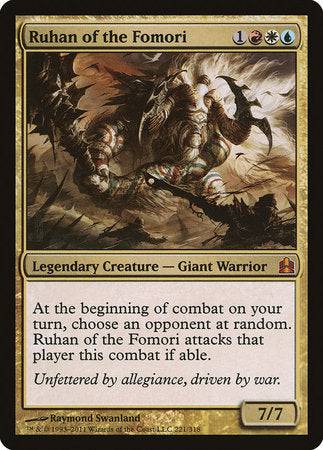 Ruhan of the Fomori [Commander 2011] - Destination Retro