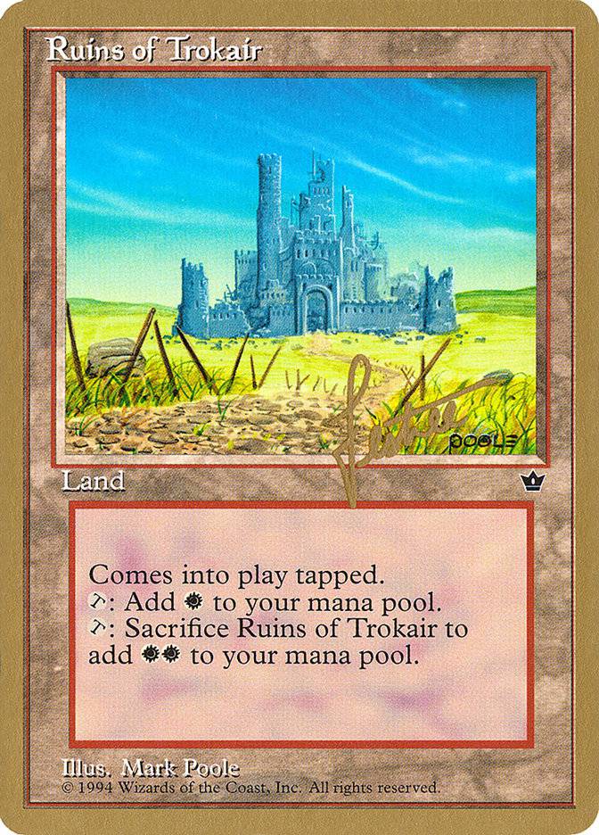 Ruins of Trokair (Bertrand Lestree) [Pro Tour Collector Set] - Destination Retro
