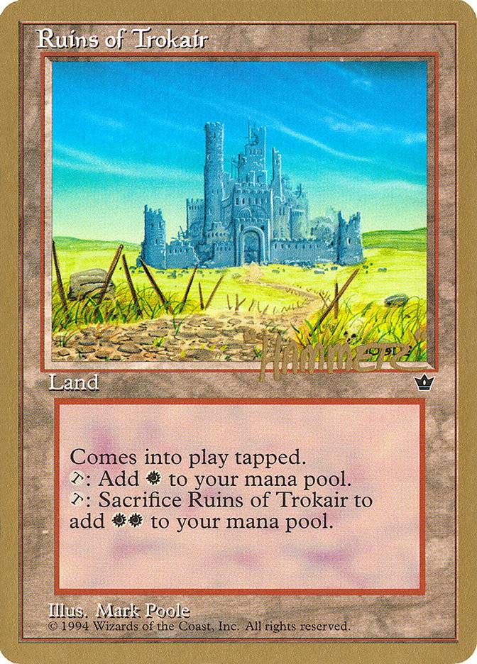Ruins of Trokair (Shawn "Hammer" Regnier) [Pro Tour Collector Set] - Destination Retro