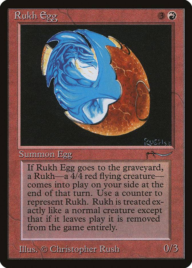 Rukh Egg (Dark Mana Cost) [Arabian Nights] - Destination Retro