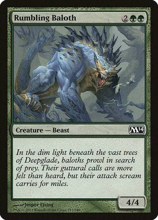 Rumbling Baloth [Magic 2014] - Destination Retro