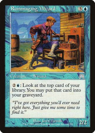 Rummaging Wizard [Onslaught] - Destination Retro