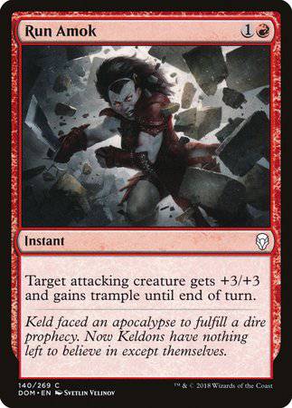 Run Amok [Dominaria] - Destination Retro