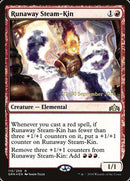 Runaway Steam-Kin [Guilds of Ravnica Promos] - Destination Retro