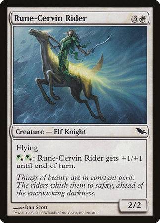 Rune-Cervin Rider [Shadowmoor] - Destination Retro