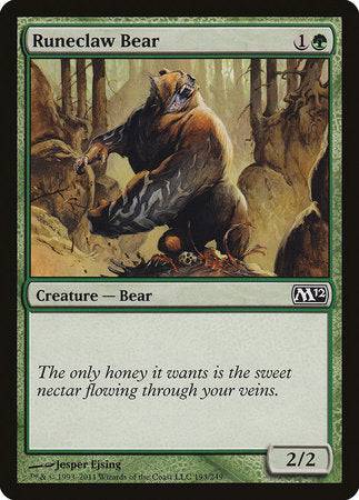 Runeclaw Bear [Magic 2012] - Destination Retro