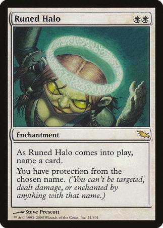 Runed Halo [Shadowmoor] - Destination Retro