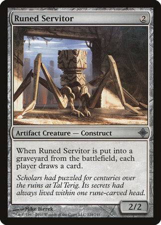 Runed Servitor [Rise of the Eldrazi] - Destination Retro