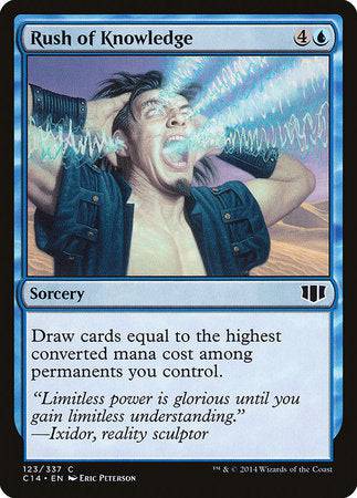 Rush of Knowledge [Commander 2014] - Destination Retro