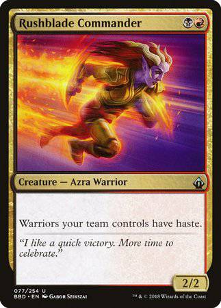 Rushblade Commander [Battlebond] - Destination Retro
