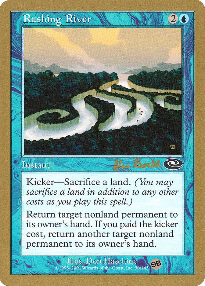 Rushing River (Alex Borteh) (SB) [World Championship Decks 2001] - Destination Retro