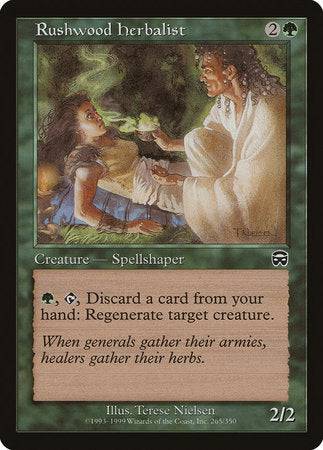 Rushwood Herbalist [Mercadian Masques] - Destination Retro