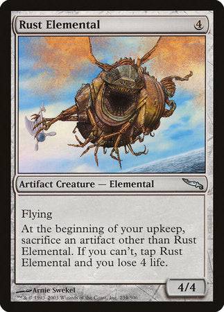 Rust Elemental [Mirrodin] - Destination Retro