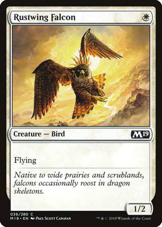 Rustwing Falcon [Core Set 2019] - Destination Retro